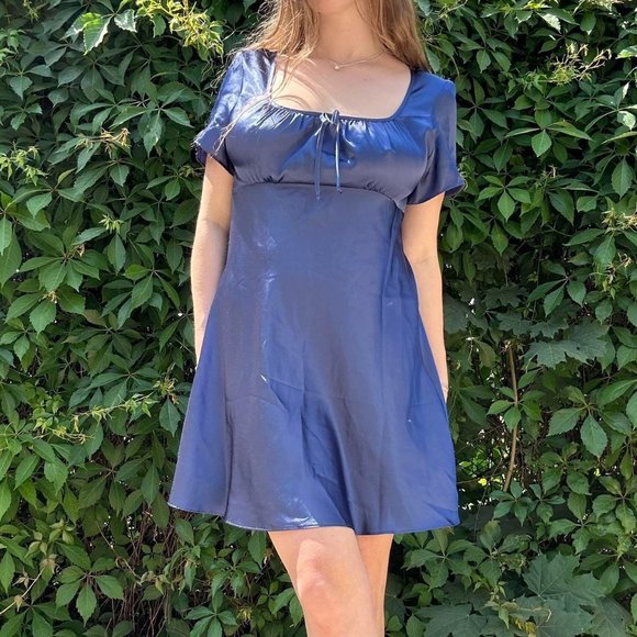 Jones New York Blue Mini Dress - Picture 5 of 8